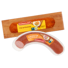 Zandvliet Gelderse kookworst of kip grillworst